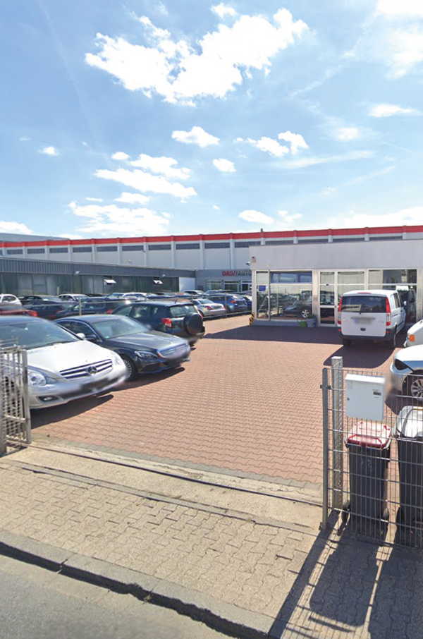Eingang vom Autohaus Daschevski Sensfelderweg 46